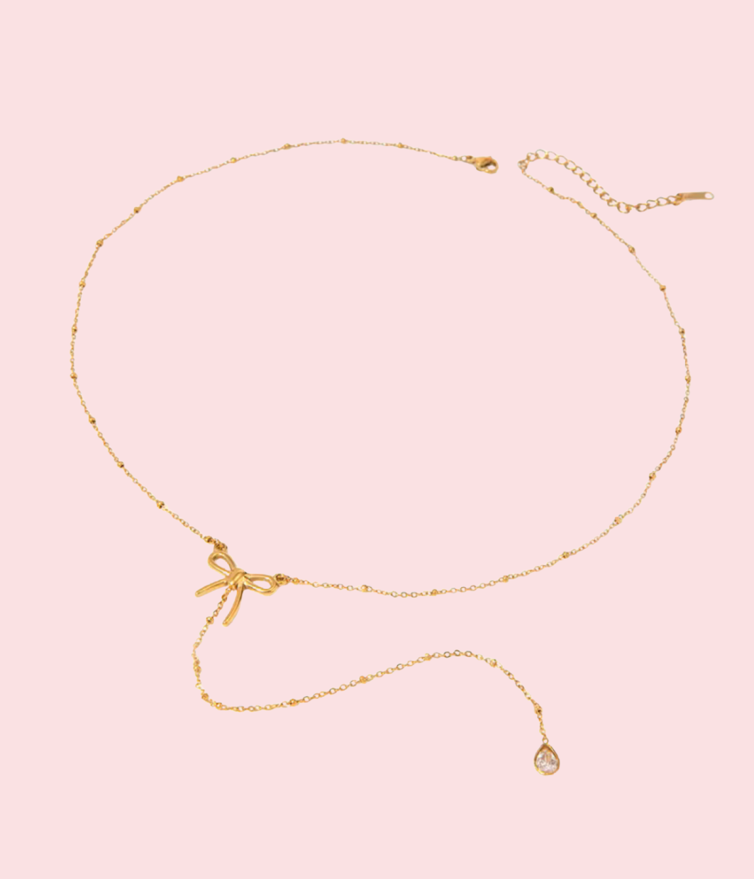 Coquette Bow Necklace
