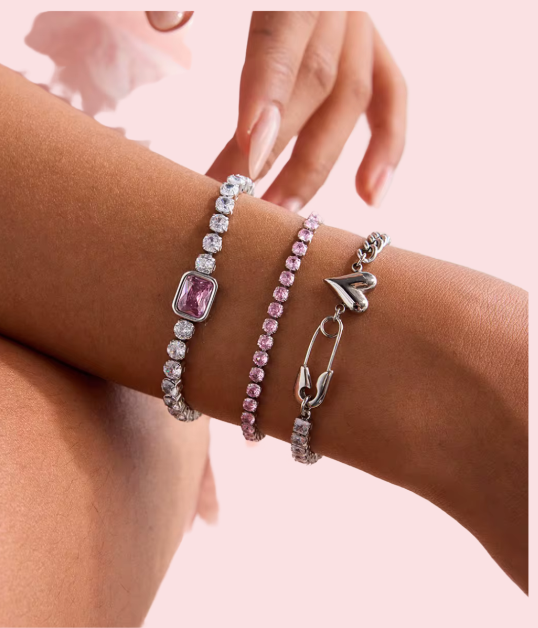 Pink Stardust Bracelet