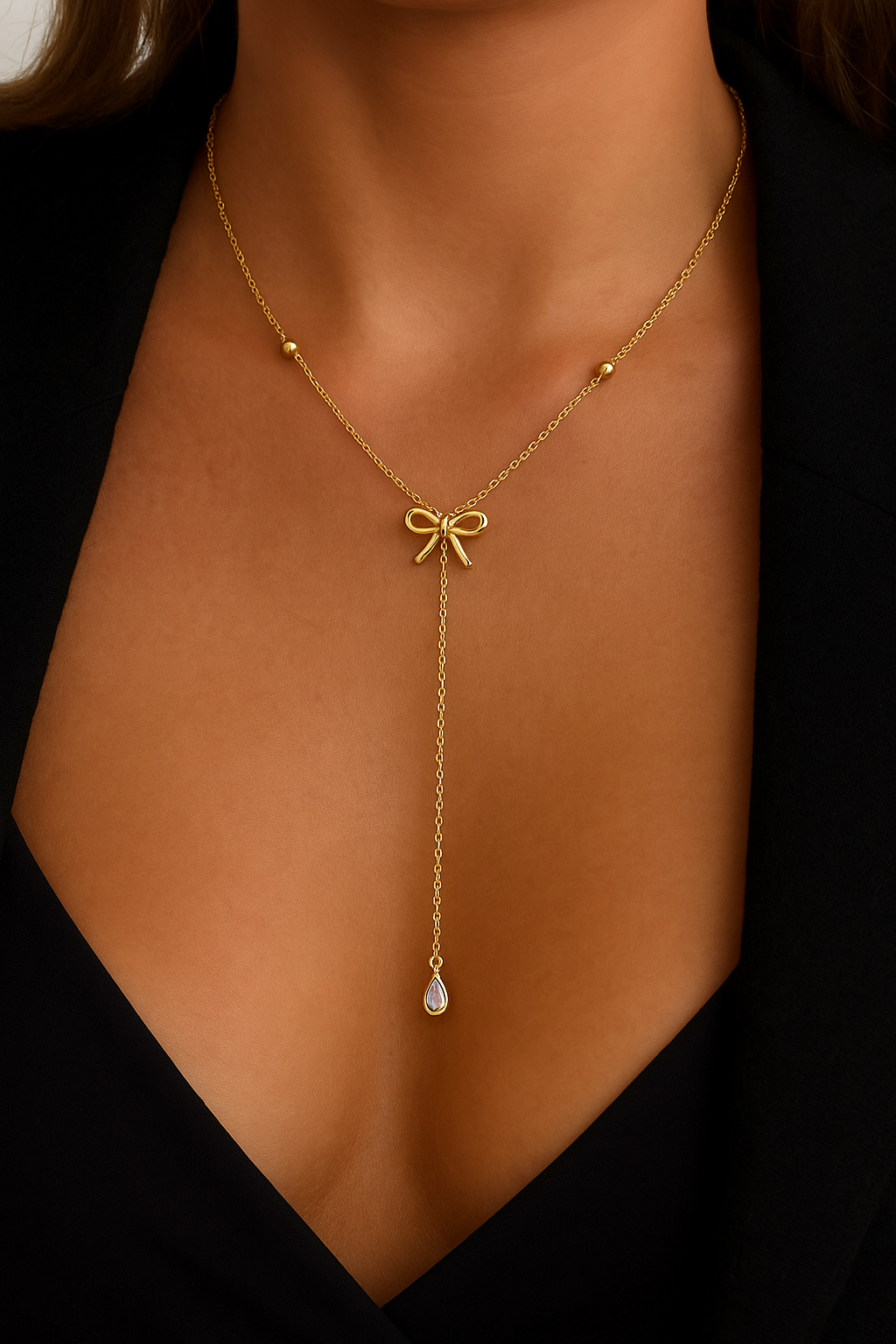 Coquette Bow Necklace