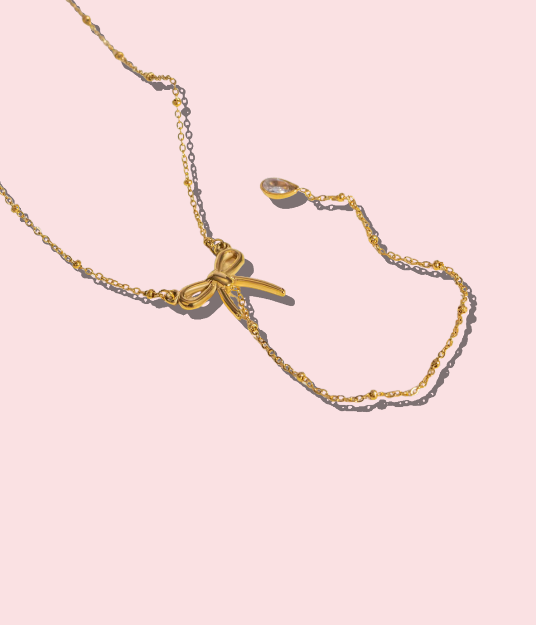 Coquette Bow Necklace
