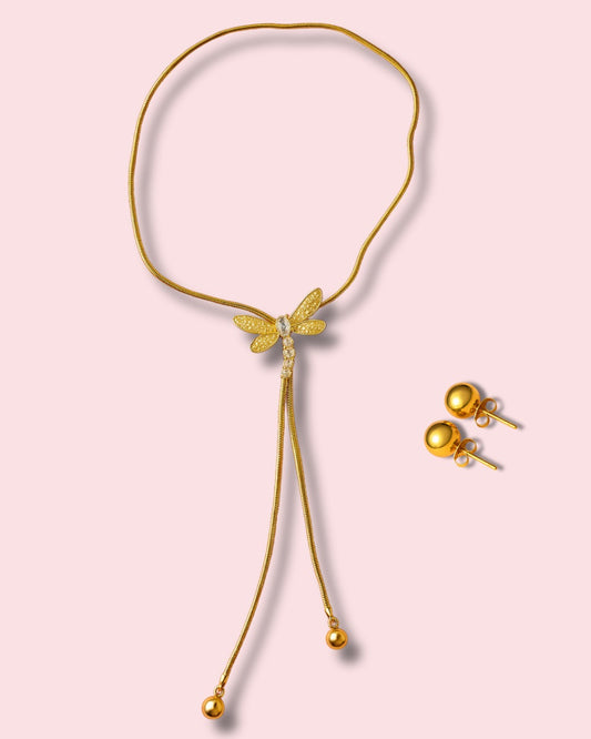 Golden Dragonfly Set