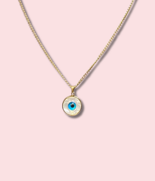 Evil Eye Glow Necklace