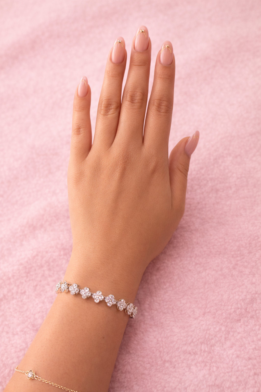 Silver Bloom Bracelet