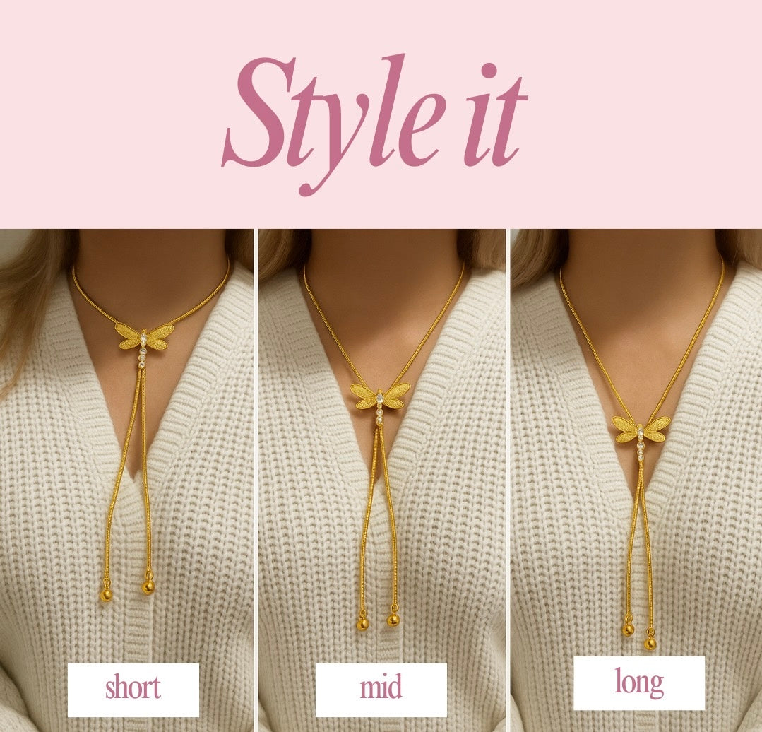 Golden Dragonfly Set