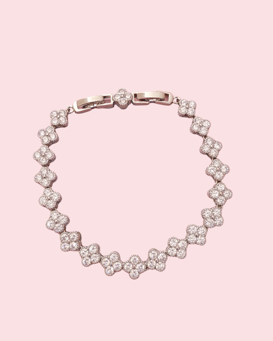 Silver Bloom Bracelet